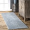 Nuloom Loni Solid Machine Washable Shag Area Rug 2ft 6in x 6ft BIVD01F-2606 - alternate 1